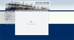 Desktop Screenshot of oceantrans.de